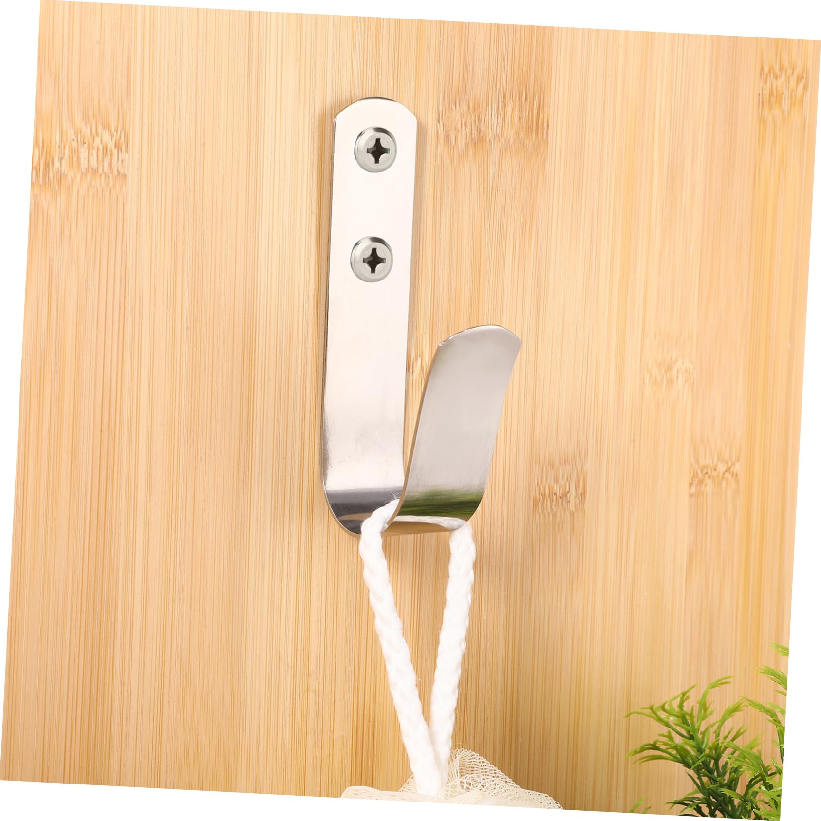 UPKOCH 4 Piezas Soporte Inoxidable para Colgador Práctico para y Diseño y Resistente para Organización de Toallas y Accesorios de Piscina