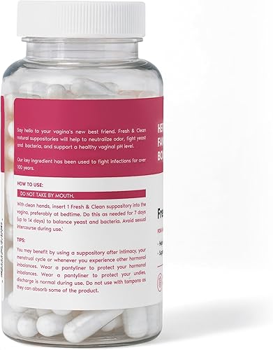 Miniatura 2 de Her Fantasy Box | Supositorios vaginales frescos y limpios para restaurar el pH - Apoyo natural para la salud vaginal para el equilibrio del pH,