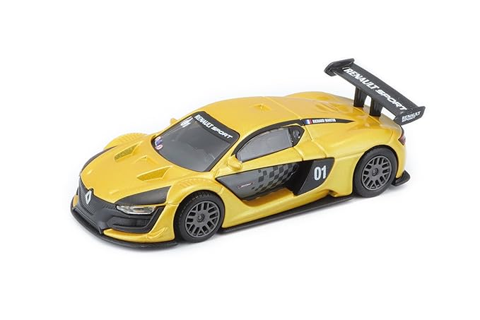 Bburago 1/43 Racing - Renault Sport, Met Yellow