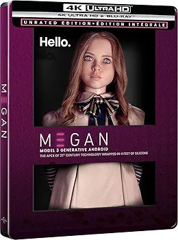 M3GAN - Limited Edition Steelbook 4K Ultra HD + Blu-ray