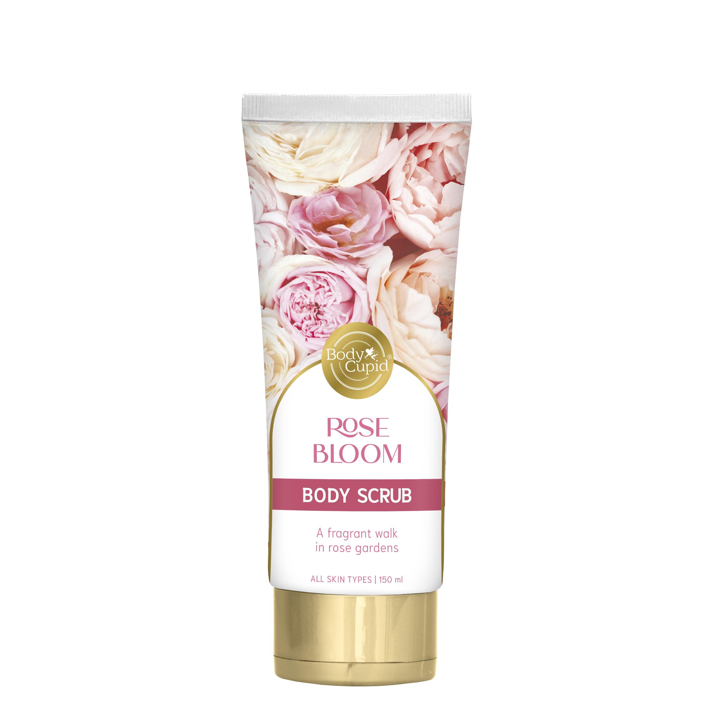 Body Cupid Rose Bloom Body Scrub | Gentle Exfoliation for Soft & Radiant Skin | Infused with Himalayan Rose Fragrance | 150ml-image-27