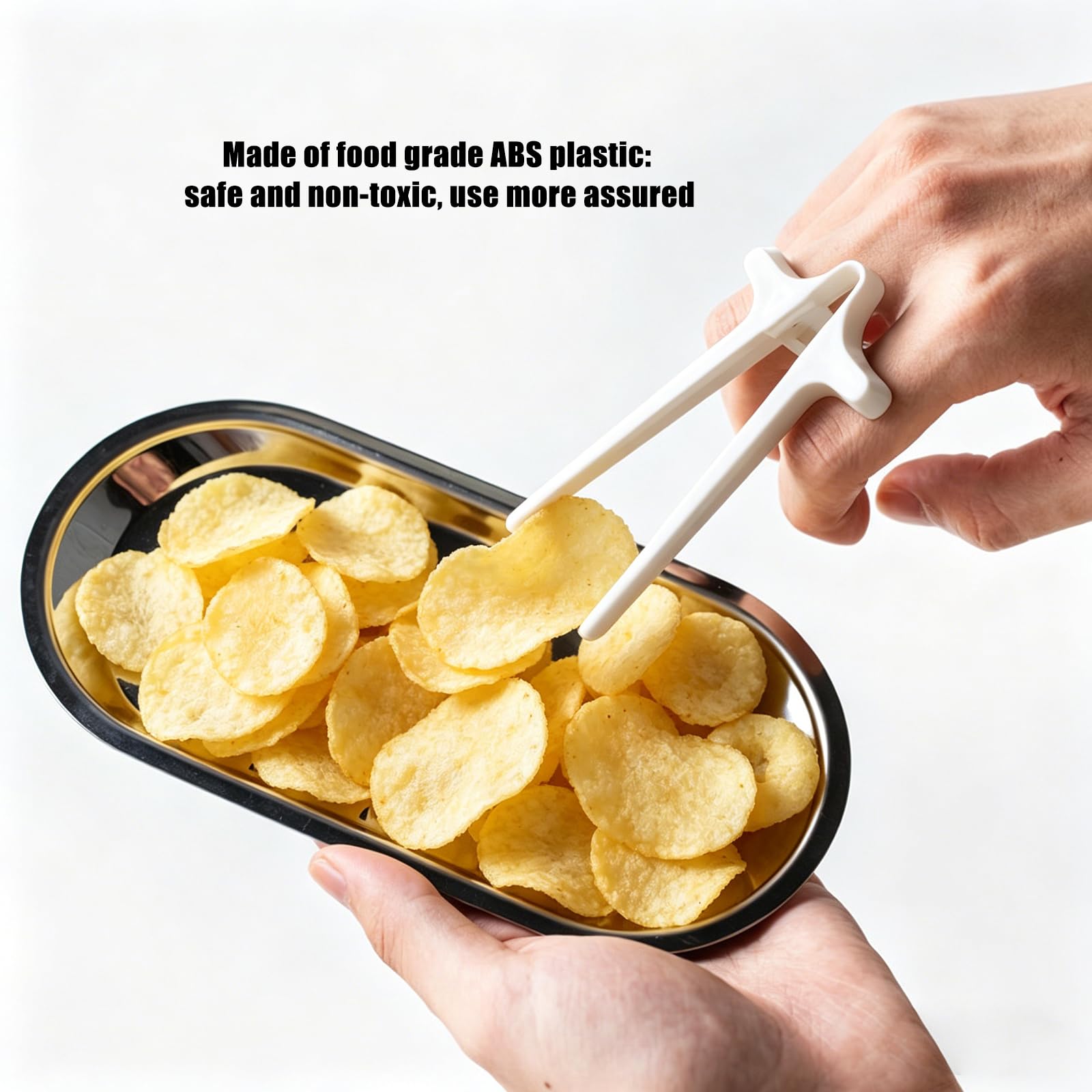 Finger Chopsticks - 8 Pack for Easy Snacking -6