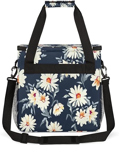 Miniatura 5 de Bolsa de transporte para cafetera de margaritas abstractas para Keurig K-Mini o K-Mini Plus K-Mini Plus K-Cup Pods, portátil, bolsa de viaje