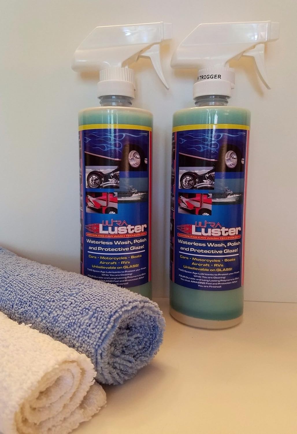 Ultra Luster Waterless Car Wash n' Polish 2 Pack Automotive