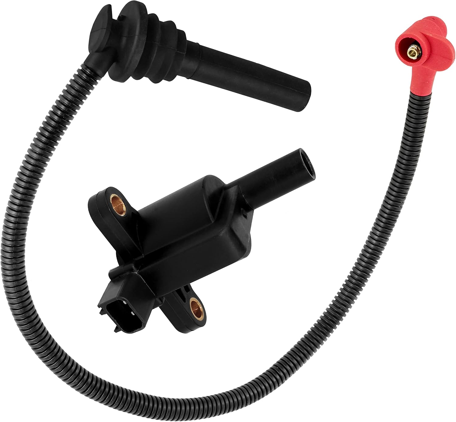 Caltric Ignition Coil with Spark Plug Wire Compatible with Polaris Sportsman ACE 325 570 EFI 2015