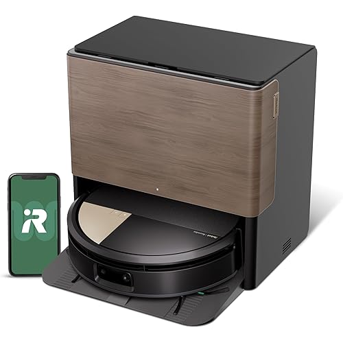 iRobot Roomba Max 705X Combo Robot Vacuum & Mop + AutoWash Dock– 175x More Suction, Extending Self-Cleaning Roller Mop, Dual Rubber Brushes, Self‑Empties for 75 Days, Heat-Wash & Dry, Avoids Obstacles