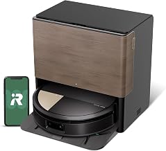 Roomba Max 705X Combo Robot Vacuum & Mop + AutoWash Dock– 175x More Suction, Extending Self-Cleaning Roller Mop, Dual Rubber Brushes, Self‑Empties for 75 Days, Heat-Wash & Dry, Avoids Obstacles