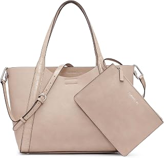 Calvin Klein Masonite North/South Tote, Mushroom