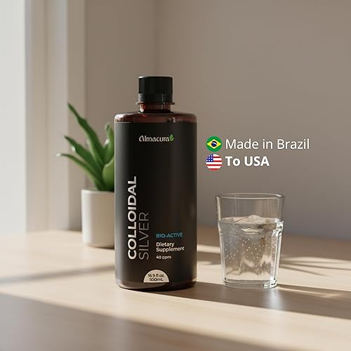 Miniatura 4 de Silver Bio-Active Silver Hydrosol líquido para apoyo inmunológico - 40 ppm - 16.9 onzas líquidas (16.9 fl oz), ultra puro, potente eficaz,