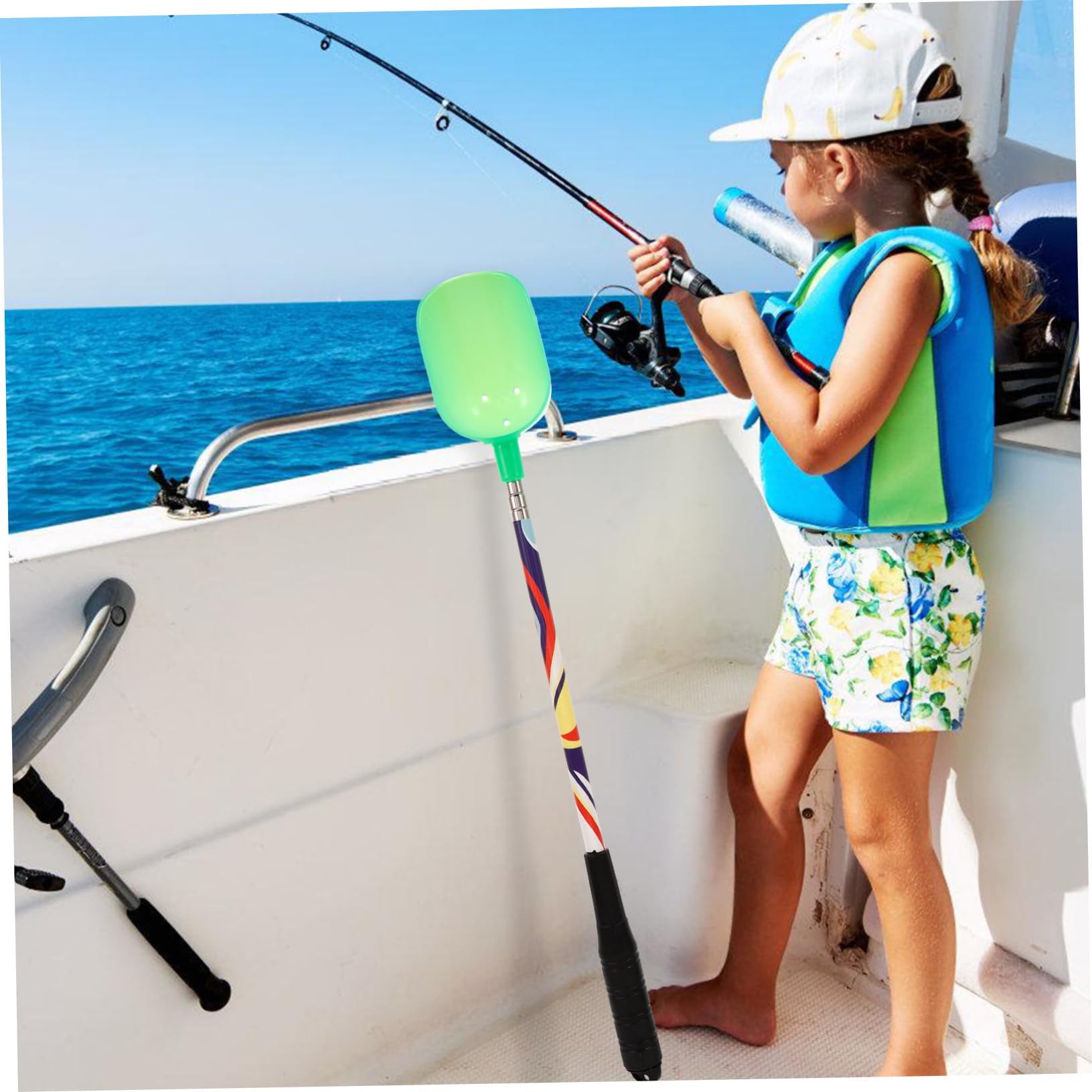 SUPVOX 8 Pièces Équipement De Lanceur D'Appât Cuillère À Appât Support De Piège À Appât De Pêche Matériel De Pêche en Plein Porte-Leurre De Bait Scoop Porte-Leurre en Plastique