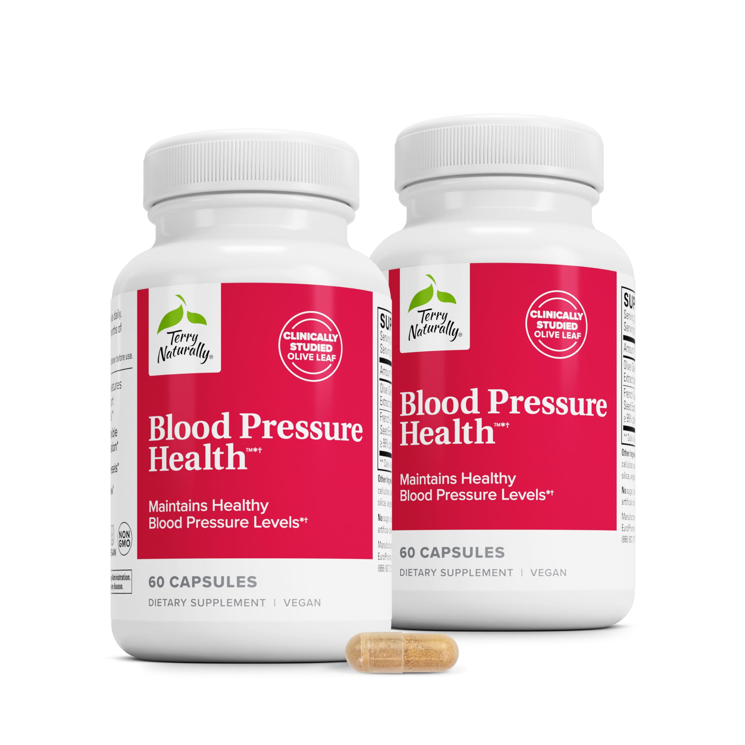 Terry Naturally Blood Pressure Health - Heart Support - 60 Count — Amazon image 8