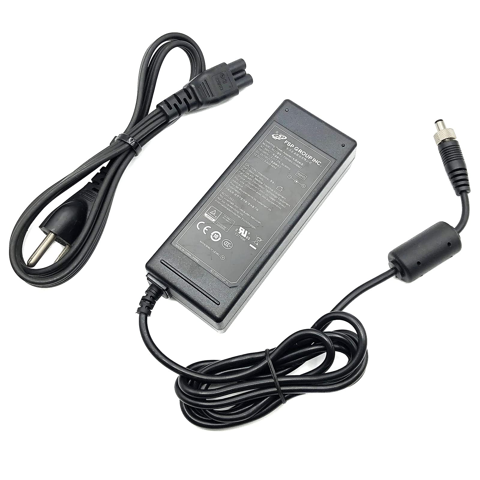 FSP FSP065-DHBM1 AC/DC Switching Power Adapter 12V 5.42A 65W w/PC