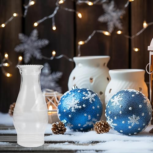 Miniatura 6 de Pantalla de vidrio Cubierta de luz de queroseno de vidrio Cubierta de lámpara de queroseno Cubierta de luz de vidrio Artesanía Cubierta de luz de