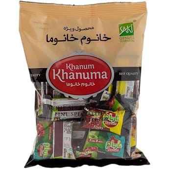 Khanum Khanuma- Dried Fruit Mix Lavaschak Various Fruit Types as Fruit Puree