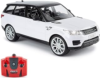 CMJ RC Cars Range Rover Sport - Mando a Distancia (30 cm, Escala 1/14), Color Blanco
