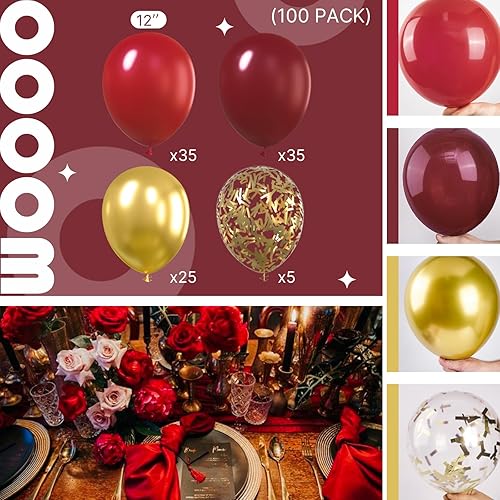 Vista 331 de PartyWoo Globos de color rosa claro, 100 globos de látex de color rosa pálido pastel de 12 pulgadas para graduación, boda, baby shower, revelación