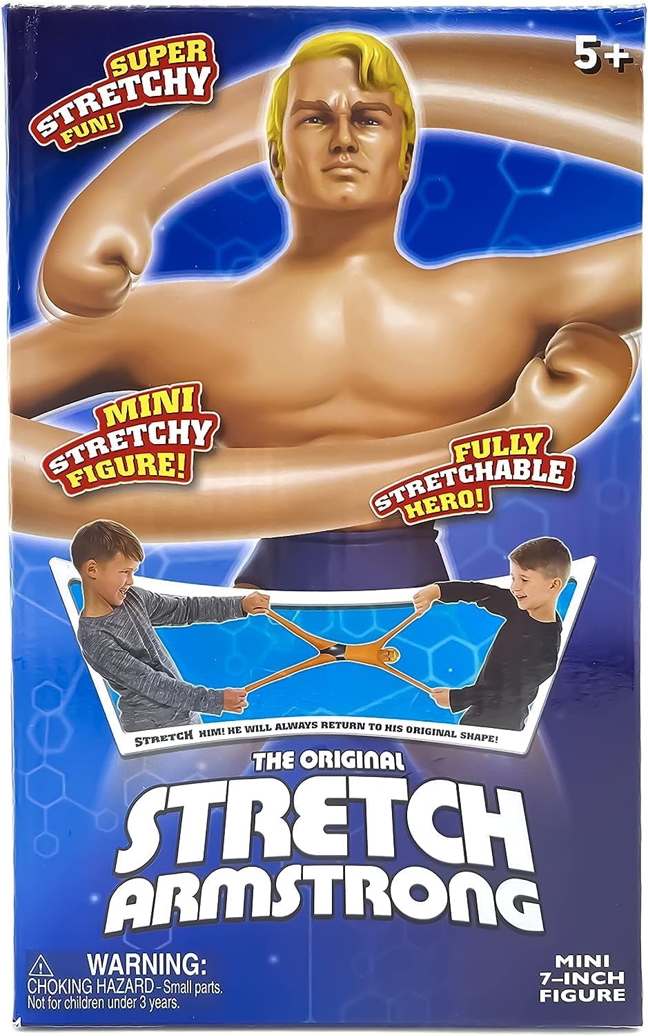 Stretchable Stretch Armstrong Action Figure - Toy & Collectible Item - 1 ct (Pack of 1)