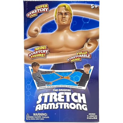 Stretchable Stretch Armstrong Action Figure - Toy & Collectible Item - 1 ct (Pack of 1)