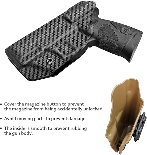 Vista 41 de Funda Taurus G3C G2C IWB Kydex Holster Taurus G3C / G2C / G2S / PT111 / PT140 0.354 in/.40 - Cintura interior oculta Taurus G3C / G2C / G2S / PT111