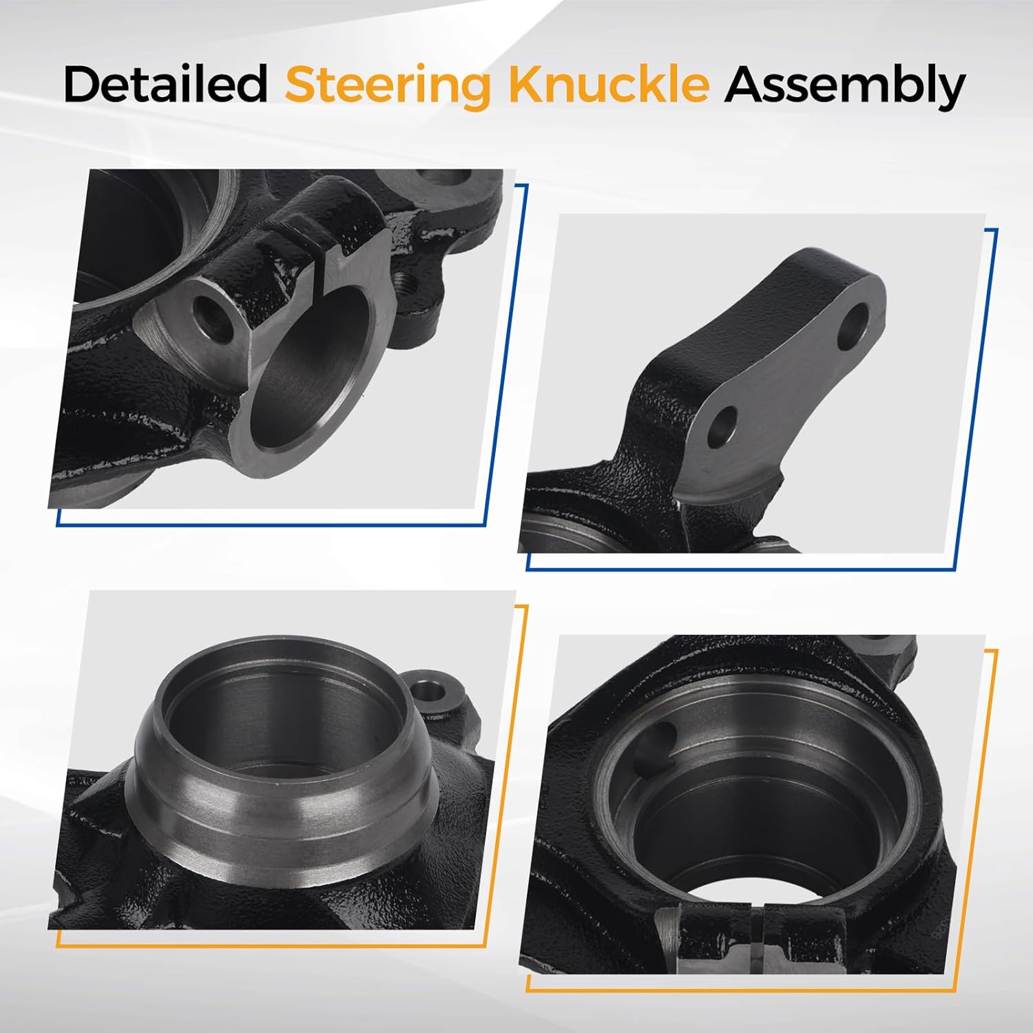 PAROD 698326 Front Right Steering Knuckle Assembly Fit for Subaru Baja 2003-2006, Forester 2003-2008, Impreza 2000-2007, Legacy/Outback 2000-2004, Passenger Side