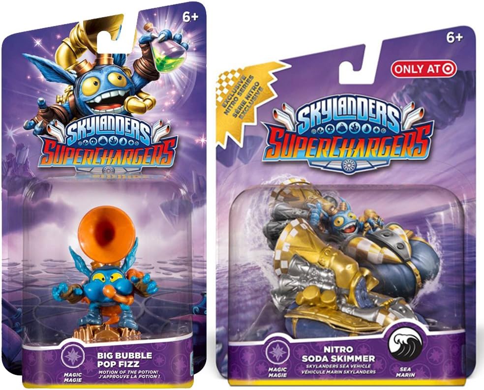Skylanders Superchargers Character & Vehicle Bundle Big Bubble Pop
