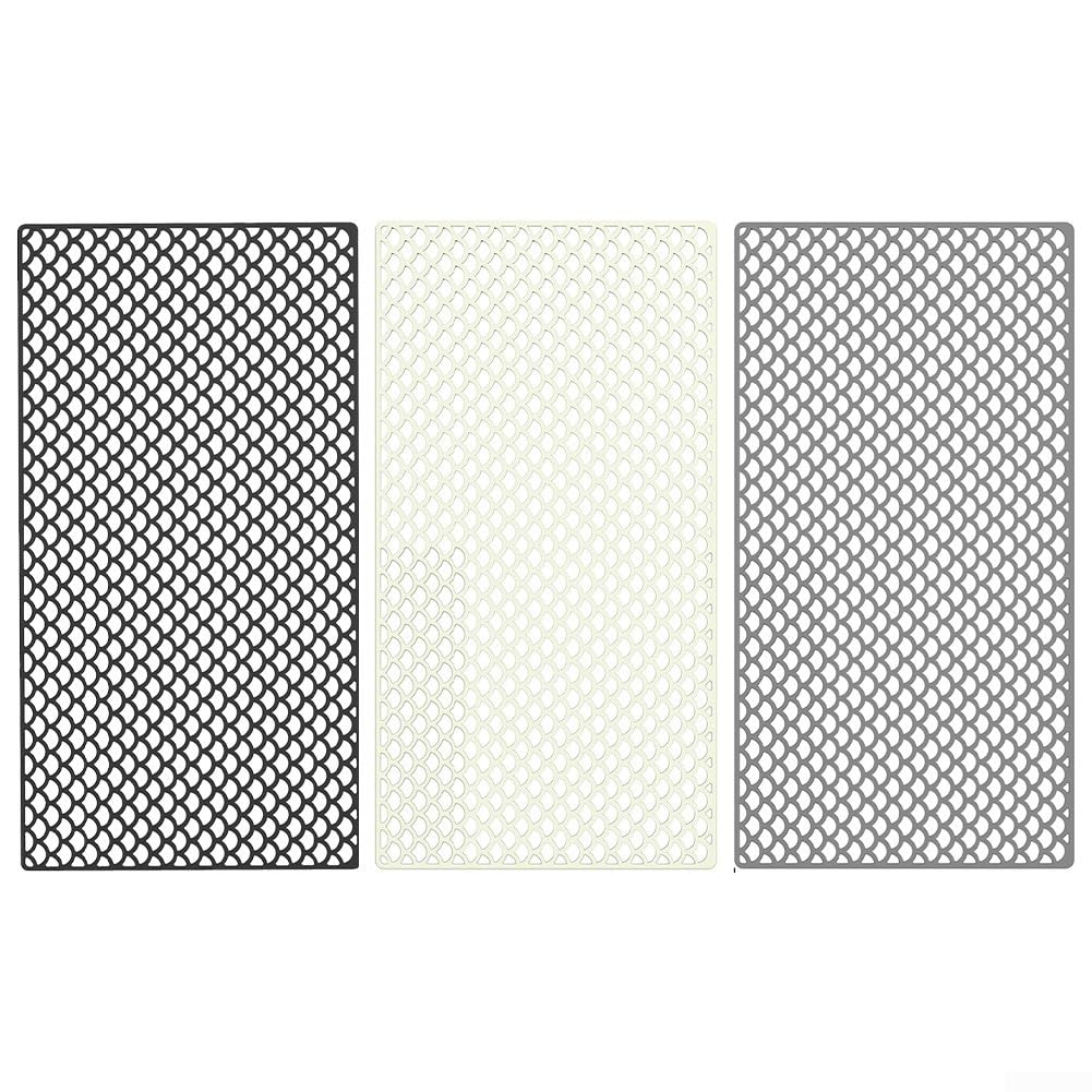 Grande tappetino in silicone per lavello da cucina, 70 x 40 cm, rivestimento protettivo antiscivolo, resistente al calore, con fori di scarico, nero (nero)