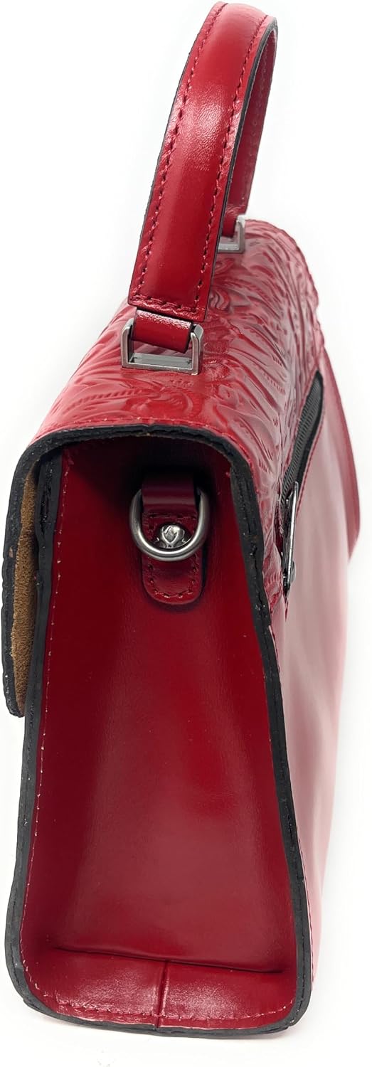 Patricia Nash Chauny Tooled Leather Satchel