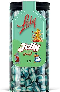 لولي كاندي تويست ازرق 1 كيلو من (سبايس كيك)