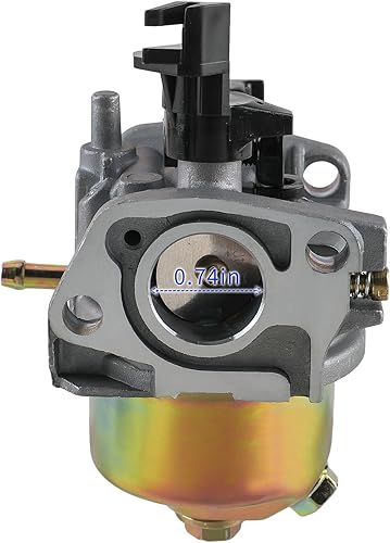 Miniatura 9 de MOTOALL Carburador Carb 16100-ZH8-W51, 16100-ZH8-W61, 16100-ZE1-814, 16100-ZE1-825 para Champion Power Equipment CPE 3000W 3500W 4000 Watt 6.5HP