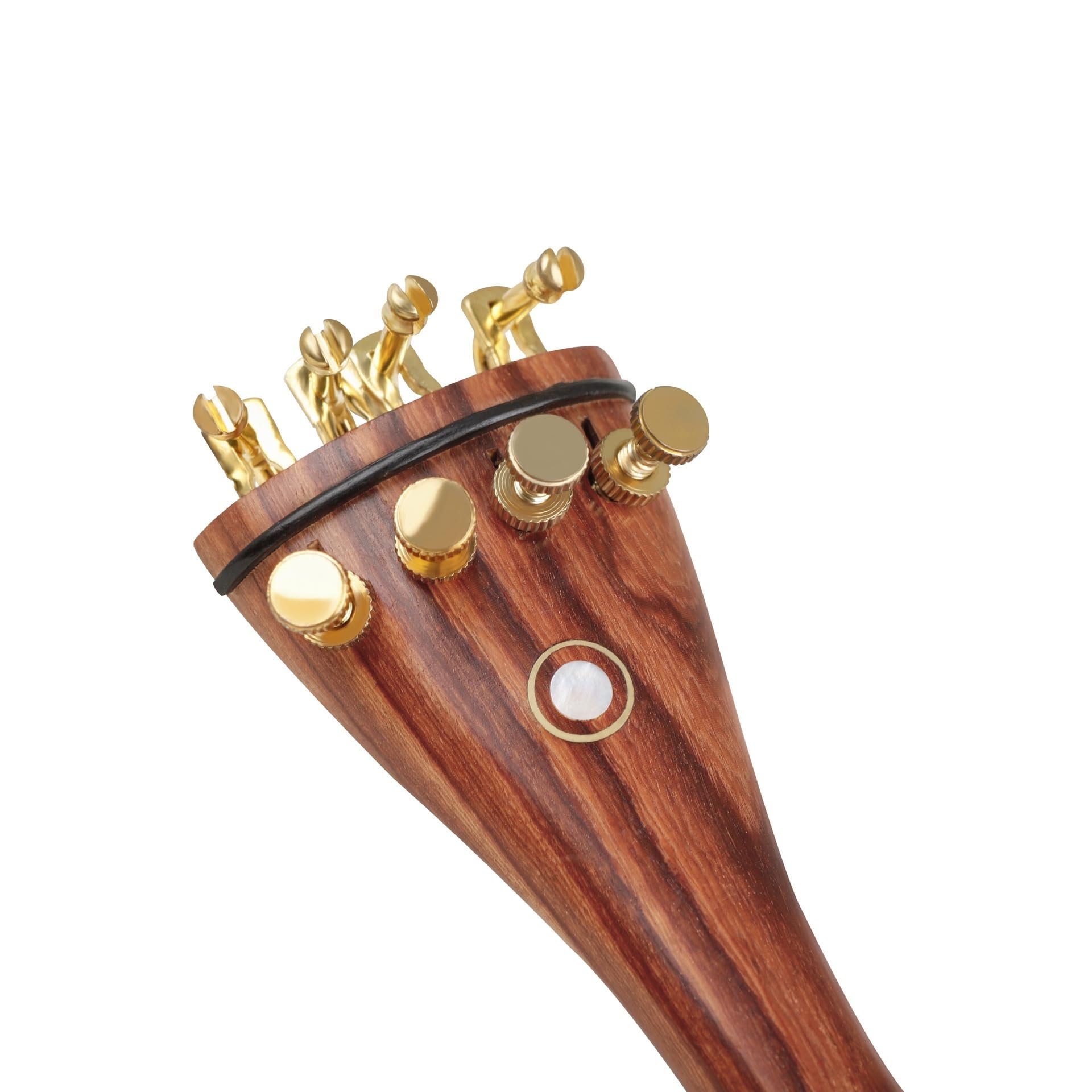 pezzi di ricambio per violino 5 pz pioli per violino in mogano mentoniera pin sintonizzatore cordiera set accessori per strumenti a corde di violino