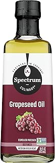 Spectrum Naturals Grapeseed Oil, Refined, Non GMO, 16 Fluid Ounces (Pack Of 1)