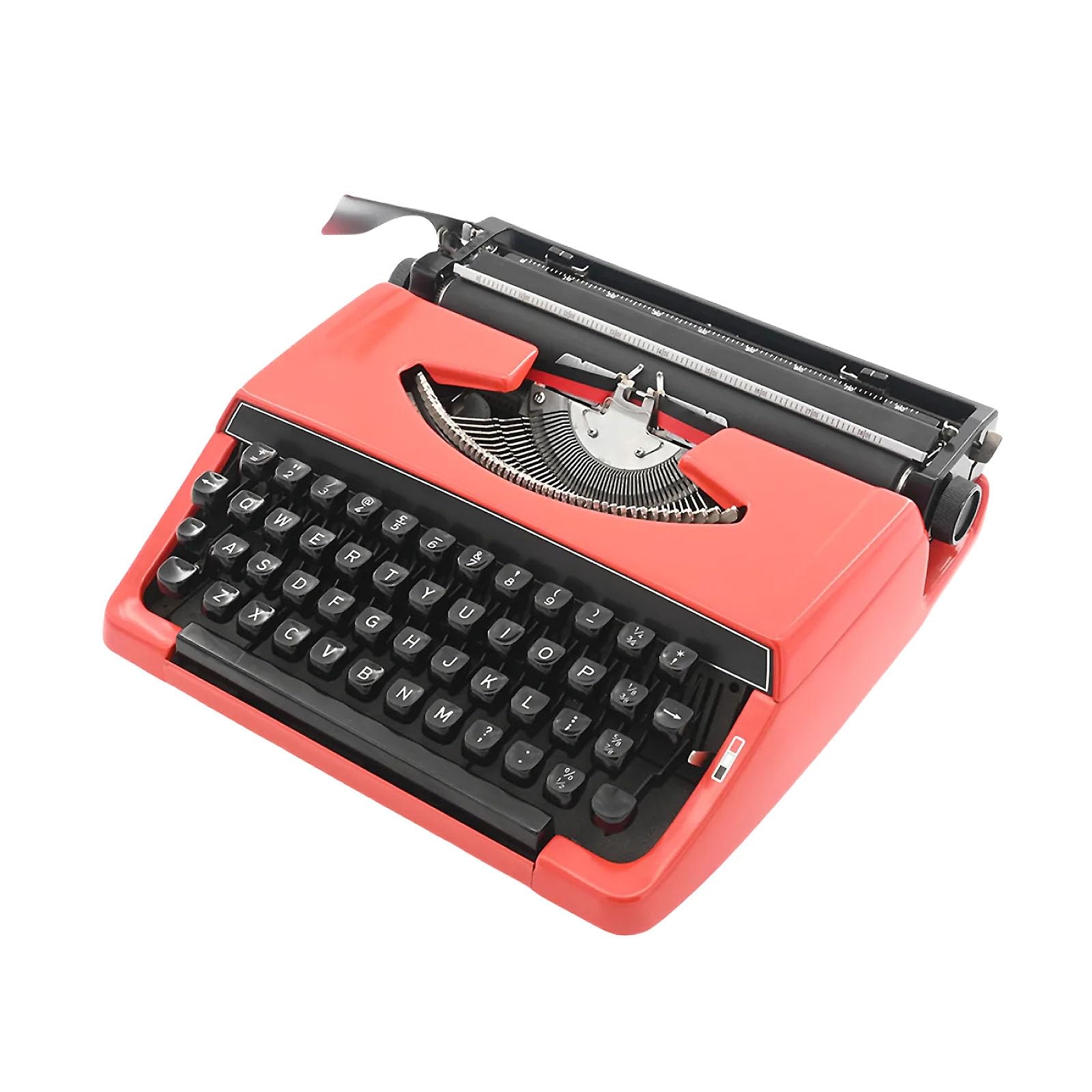 Macchina da Scrivere Meccanica - Macchina da Scrivere Manuale Inglese Portatile retrò per Scrittura Creativa, restauro Artigianale ed Esperienza Glamour Vintage nello Studio del Produttore