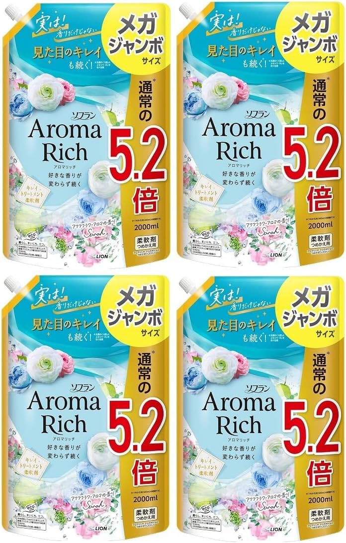 Amazon | 【まとめ買い】ソフラン アロマリッチ サラ (アクアフラワー