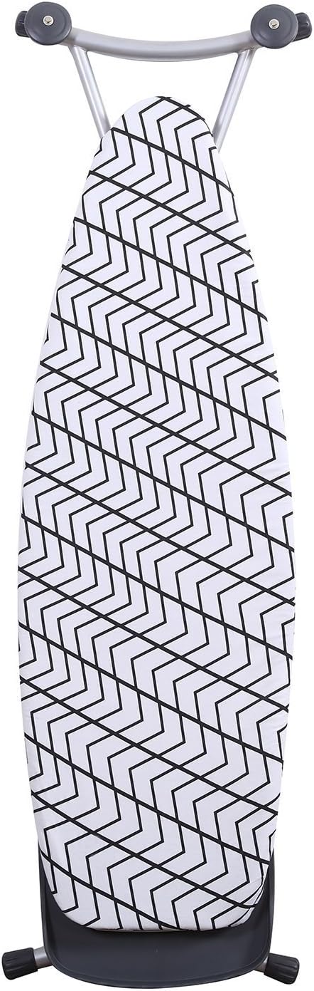 Time2Shop Adjustable Ironing Board Cover Scorch Resistant Coating - Extra Thick Padding (52x144cm, Polyline)