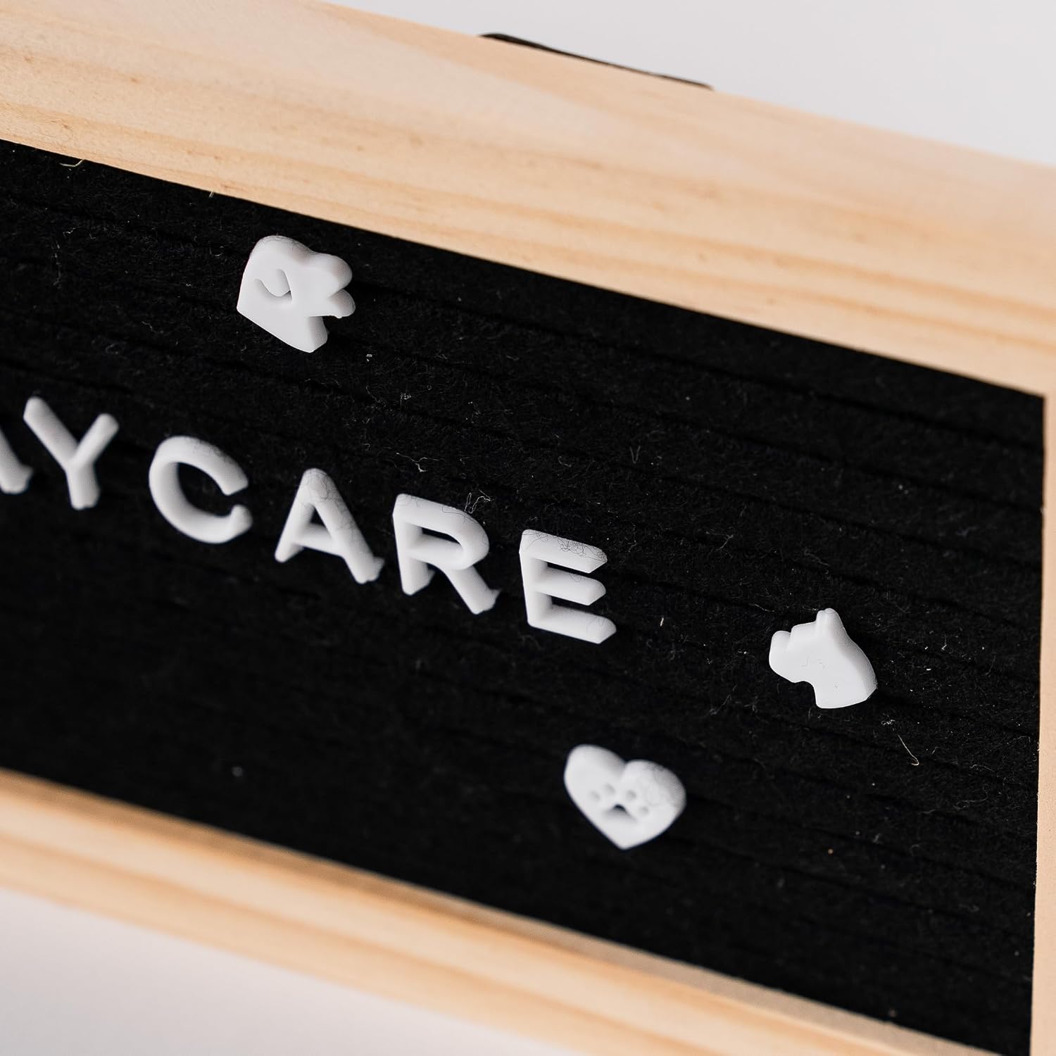 Felt Letter Board Letters Only - 246 1/2" PRE-CUT White Plastic Letters Numbers and Symbols For Changeable Message Board, Baby Announcement Sign, Menu Boards & Word Board Accessories image 5