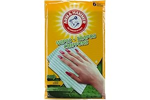 Arm & Hammer Reusable Cleaning Wipes, 6 Pack