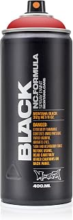 Montana Cans BLACK Spray Paint, 400ml, Fire Rose