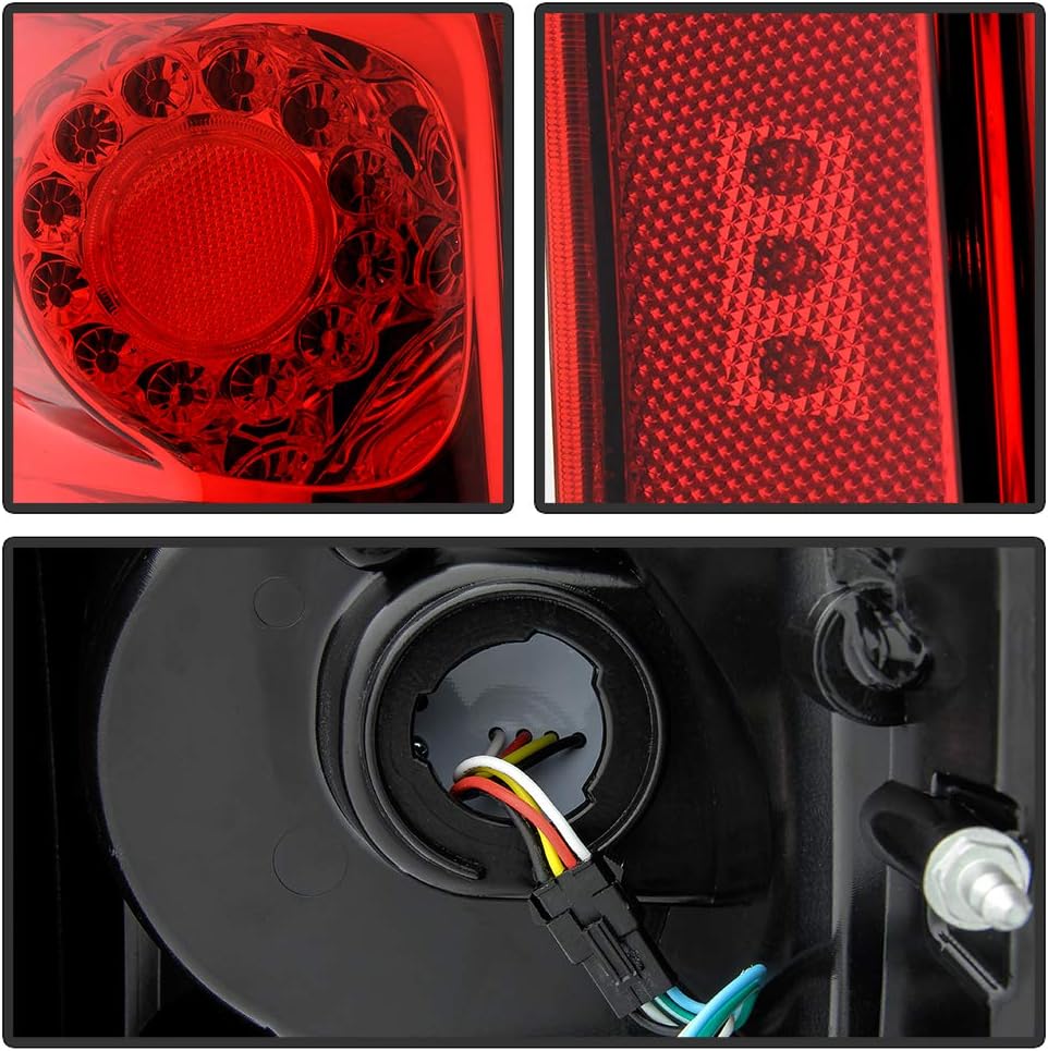 ACANII - For 2011-2020 Dodge Grand Caravan Factory LED Tail Light Brake Lamp Assembly Replacement Rear Left Driver Side
