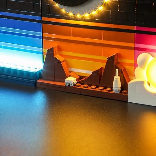 Miniatura 8 de BRIKSMAX Kit de iluminación LED para Lego-21340 Tales of the Space Age - Compatible con Lego Ideas Building Set- No incluye Lego Set