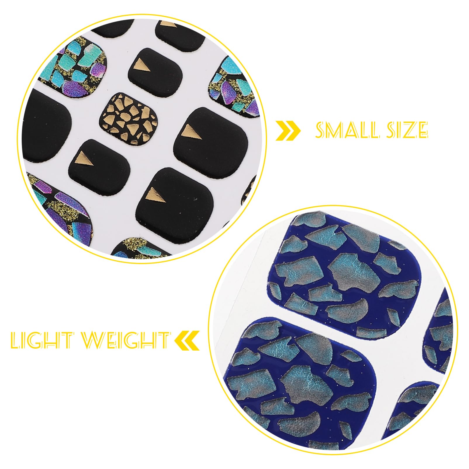 36pezzi Adesivi Per Unghie Impermeabili Nail Art Per Decorazione Per e Ragazze Per e Speciali
