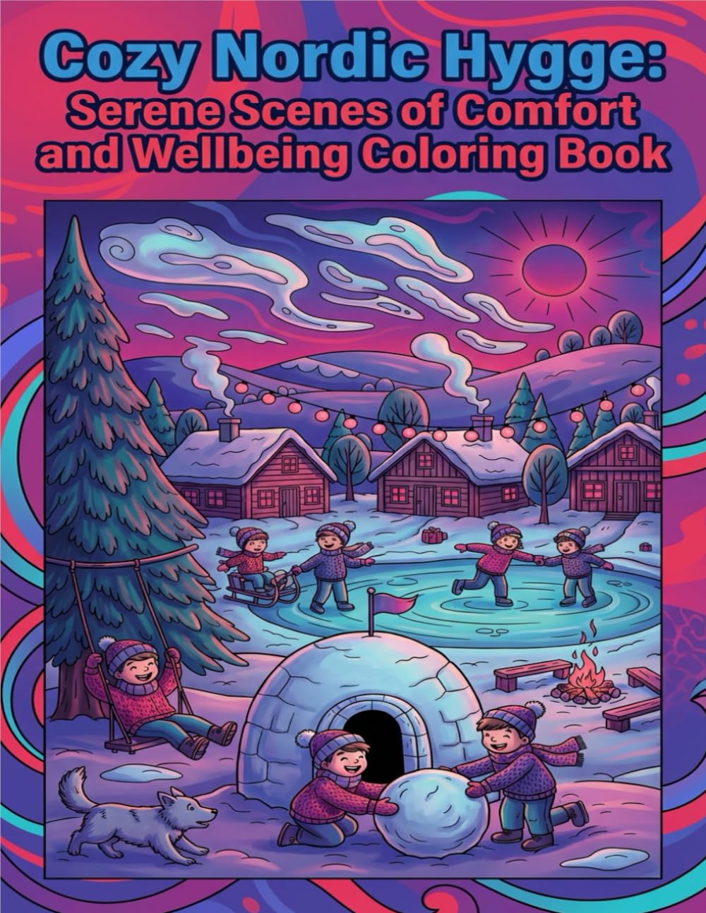 Cozy Nordic Hygge: Serene Scenes of Comfort and Wellbeing