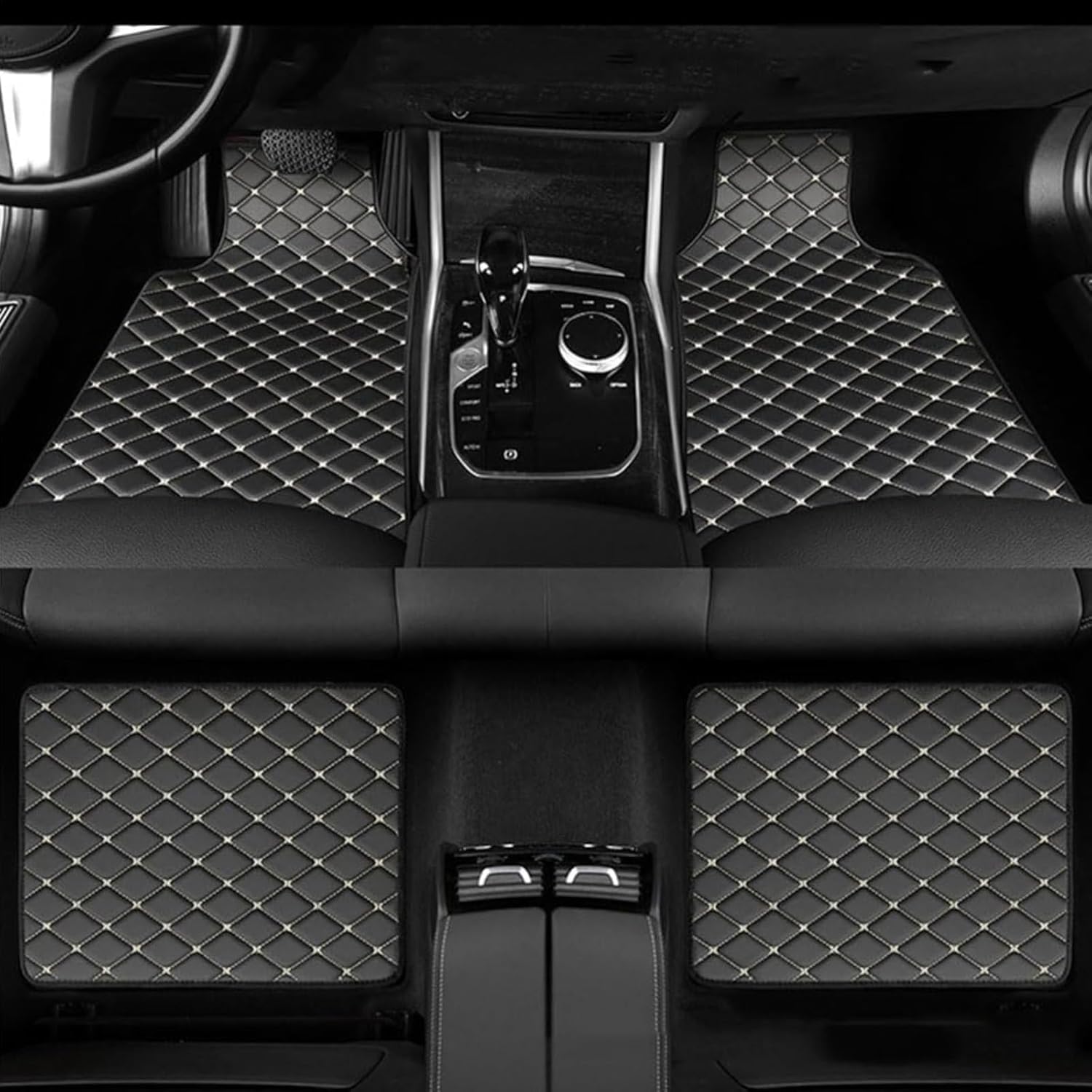Wyściełane dywaniki samochodowe PU do Chevroleta Matiz III 2017-2025