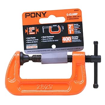 Pony Jorgensen Pony POJ2620 2" C-Clamp, Orange: Buy Online at Best Price in  UAE - Amazon.ae