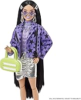 Vista 2 de Barbie Paquete extra para mascotas y moda con 7 piezas, incluyendo cachorro, accesorios para mascotas y piezas de moda muñeca