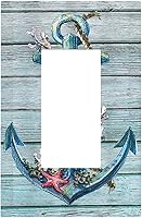 Vista 99 de Turquesa Aqua Teal Flower Floral Girasol Daisy Dahlia 2 Gang interruptor de interruptor de luz Cubierta de pared Placa de pared Mariposa Mujer Niña