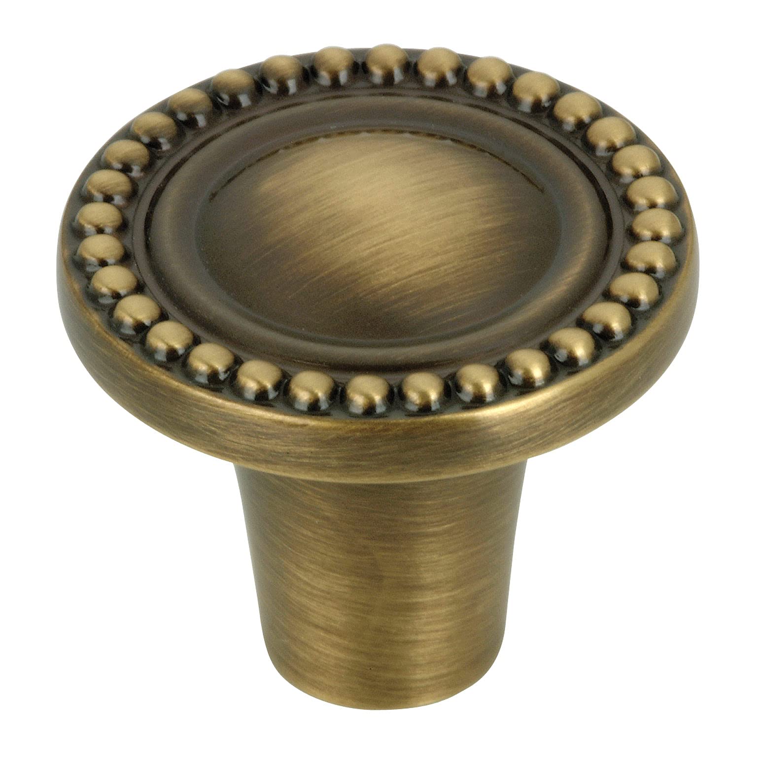 RICHELIEUHardware - BP74325AE - Traditional Brass Knob - 7432 - Antique English Finish