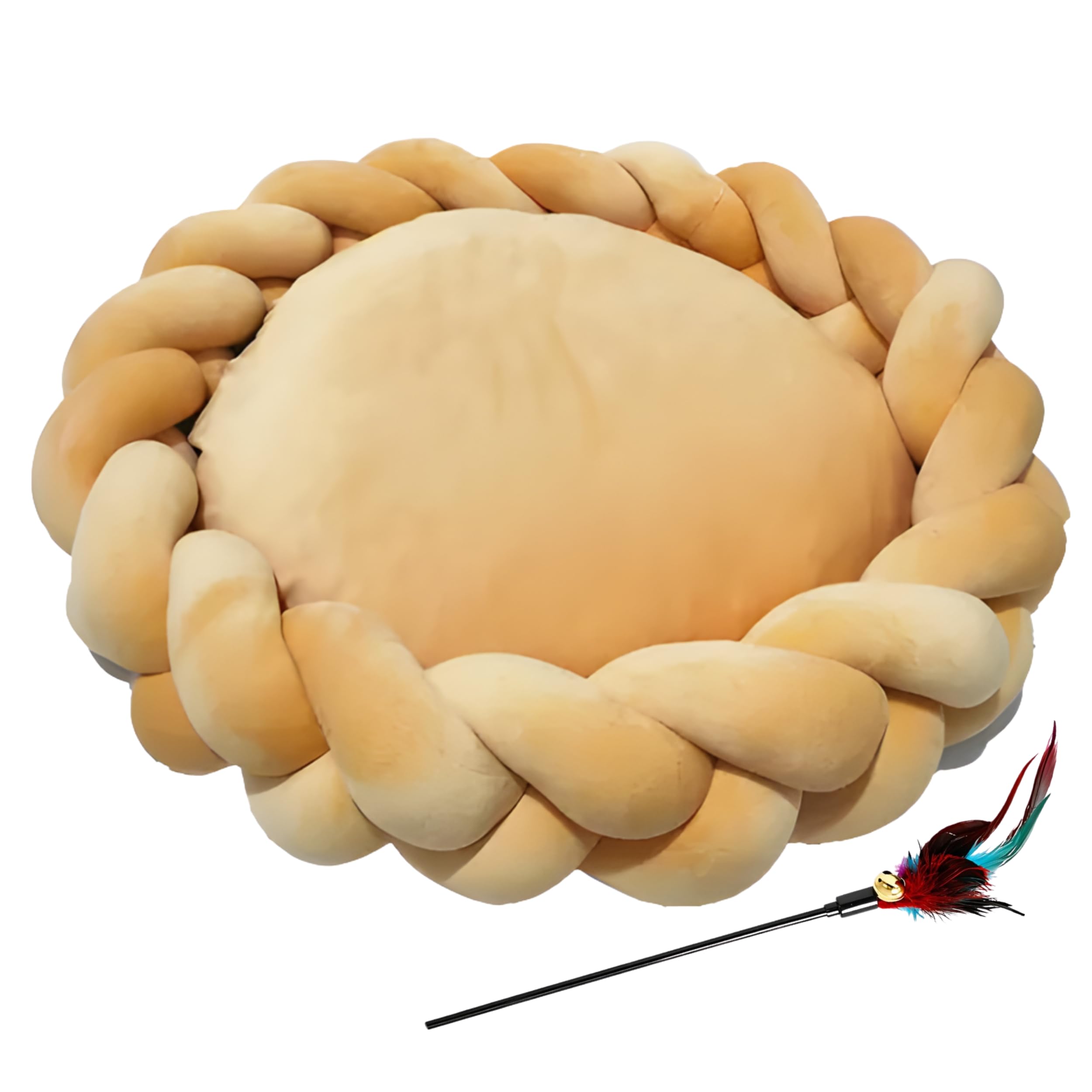 Deccart Katzenbett 80x80 Gelb 80x80 cm
