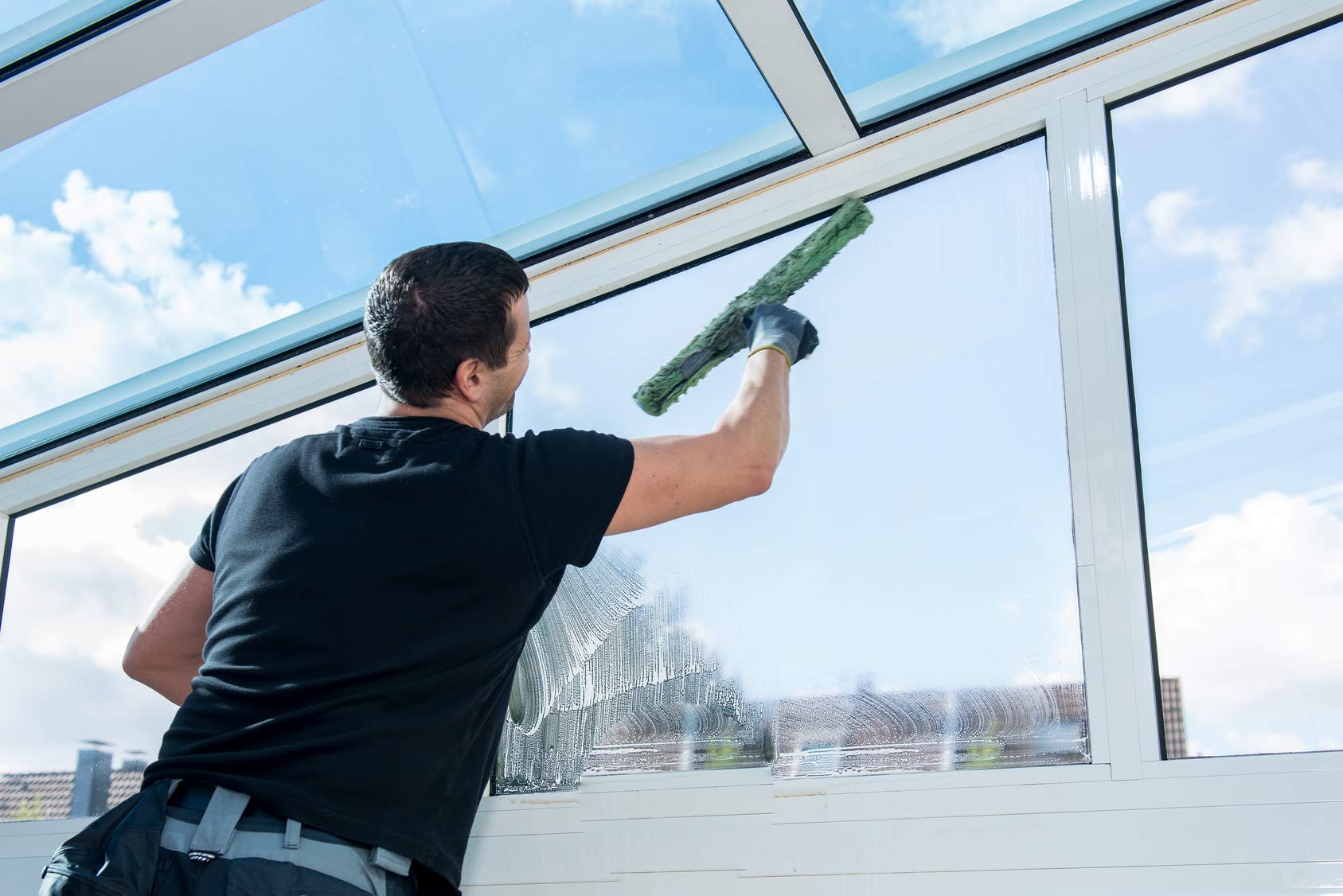 KaiserRein Profi Glasreiniger Konzentrat für Fenstersauger mit Lotuseffekt 5 L Kanister