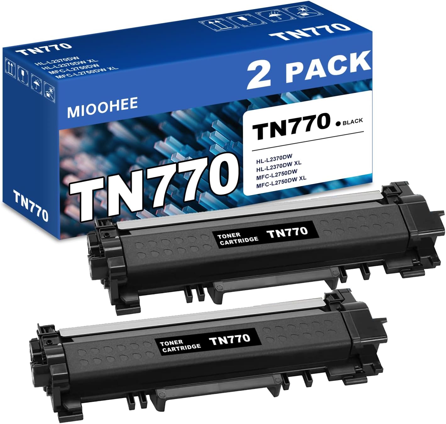 TN770 AV8150 Toner Cartridge TN770 Compatible with Brother