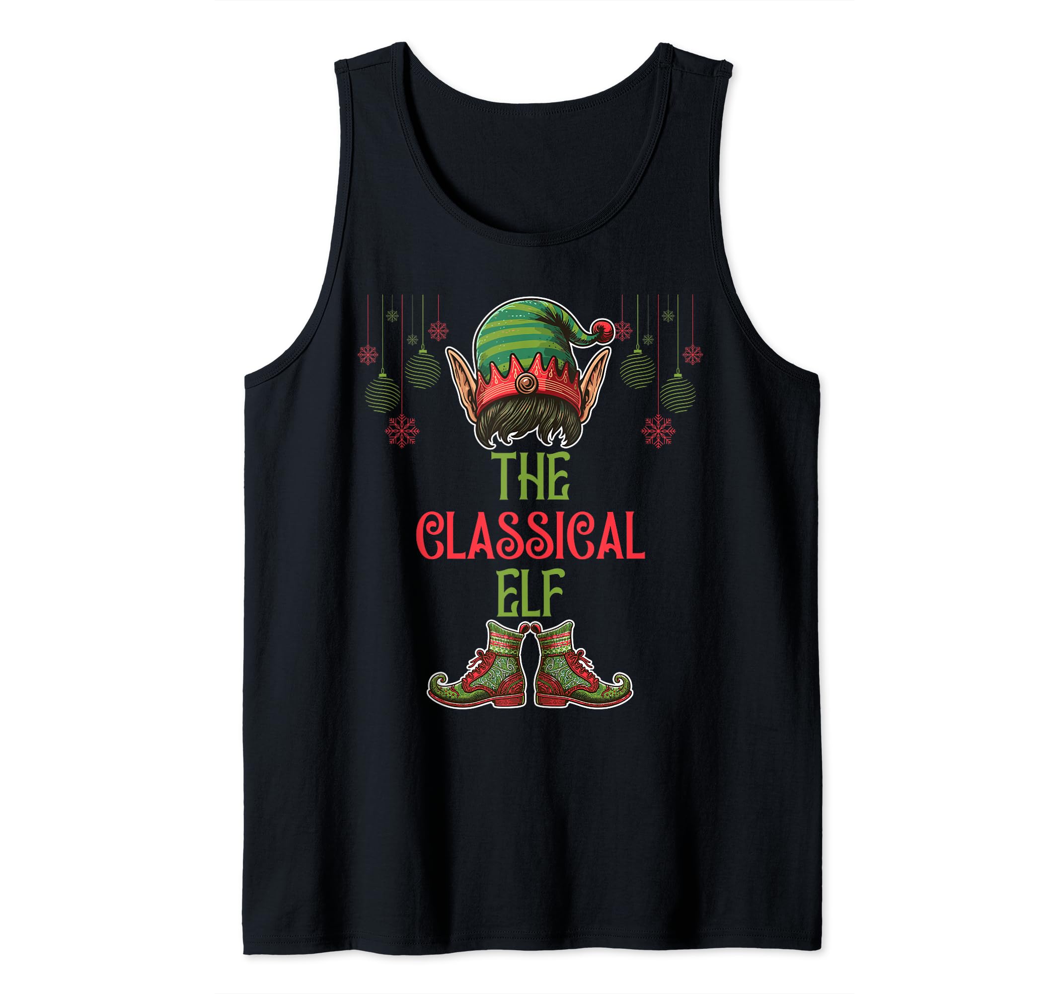 The Classical Elf Holidays Favorite Worker Tank Top